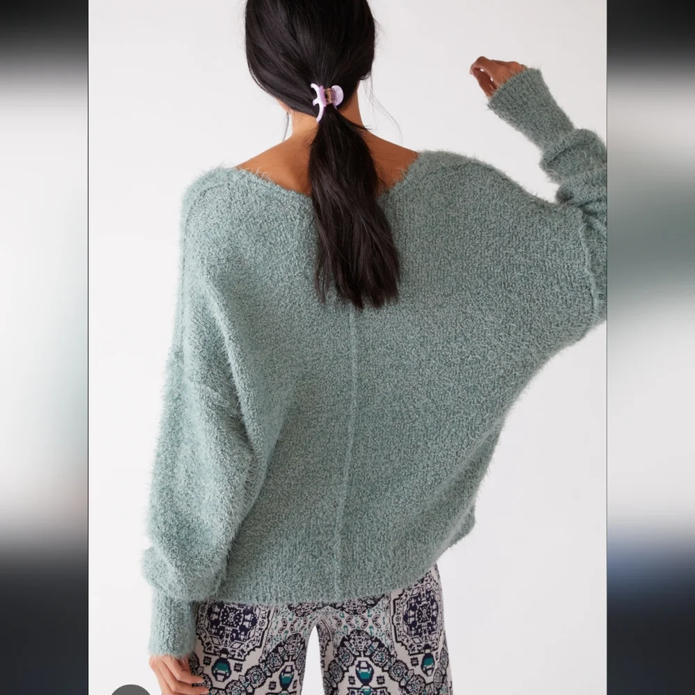 Free People Icing V-Neck Sweater - Picture 2 of 7